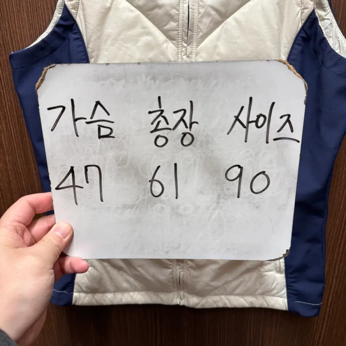 노스페이스 패딩 조끼 상품이미지5