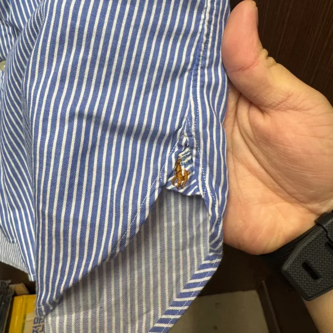 폴로 스트라이프 남방 셔츠 상품이미지3