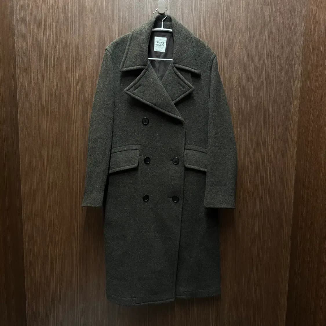 톰보이 롱 코트 상품이미지1