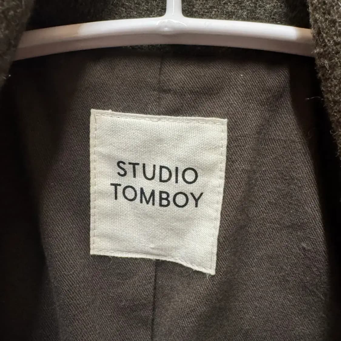 톰보이 롱 코트 상품이미지2