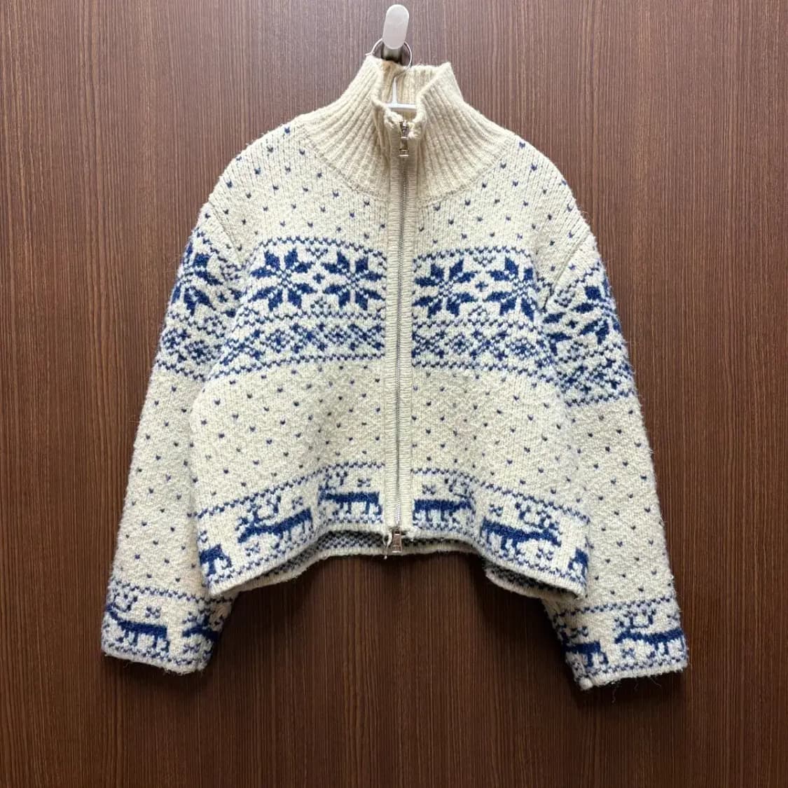 LAP 로스앤젤레스 프로젝트 니트 집업 상품이미지1