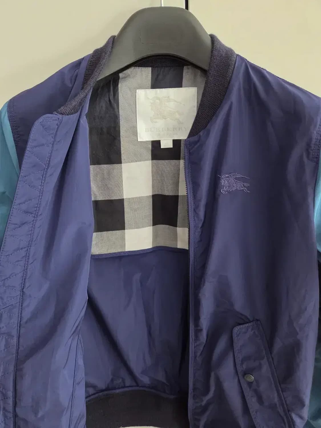 버버리 블루종 점퍼 164cm/14Y 상품이미지6