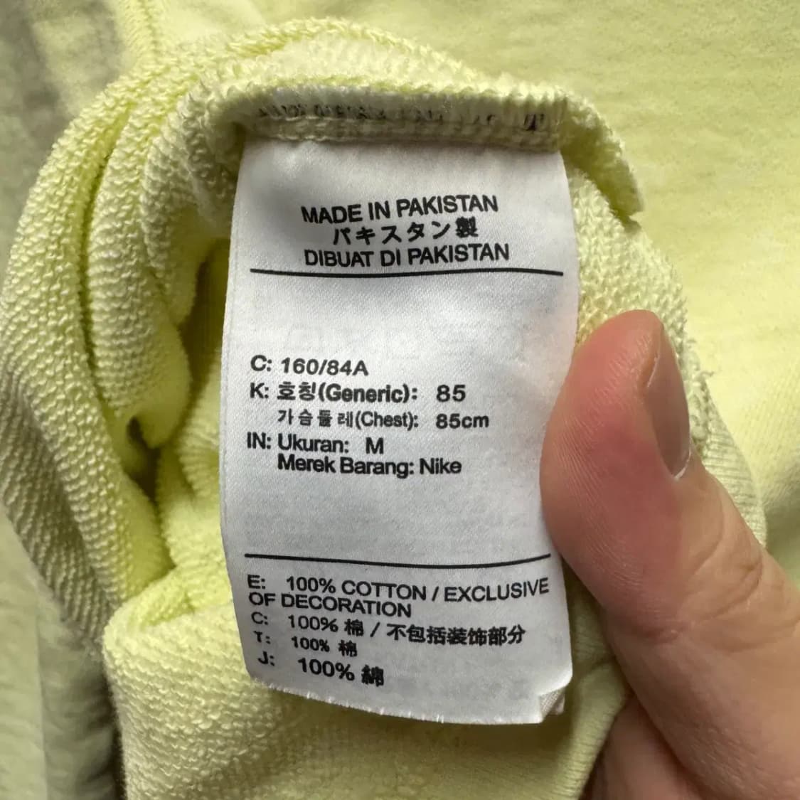 나이키 숏 긴팔 티셔프 상품이미지3