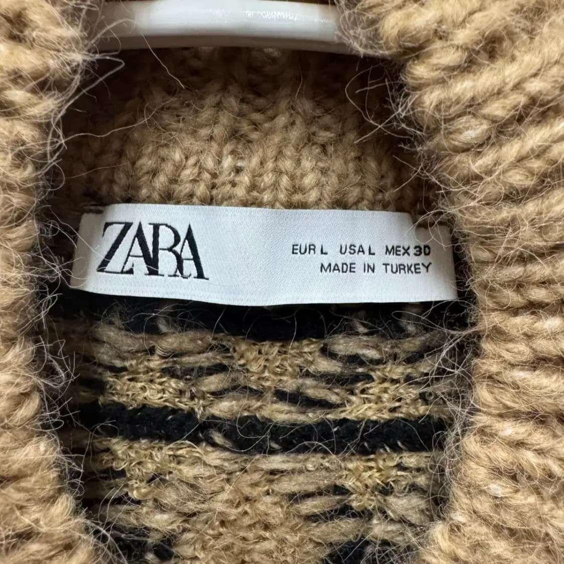 자라 패딩 니트 코트 상품이미지3