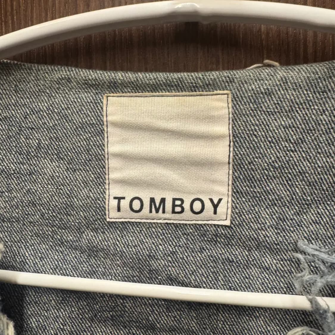 톰보이 데님 가디건 청자켓 상품이미지2