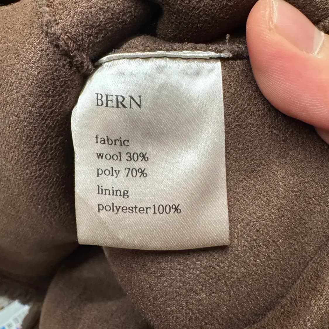 베른 BERN 무스탕 코트 상품이미지3