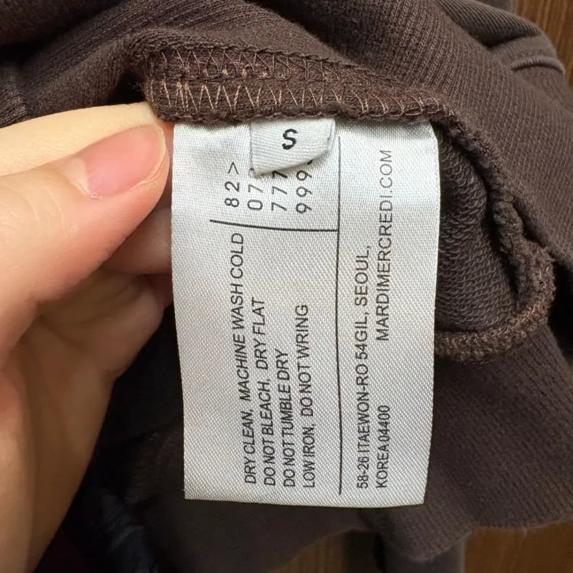 마르디 메크르디 맨투맨 상품이미지3