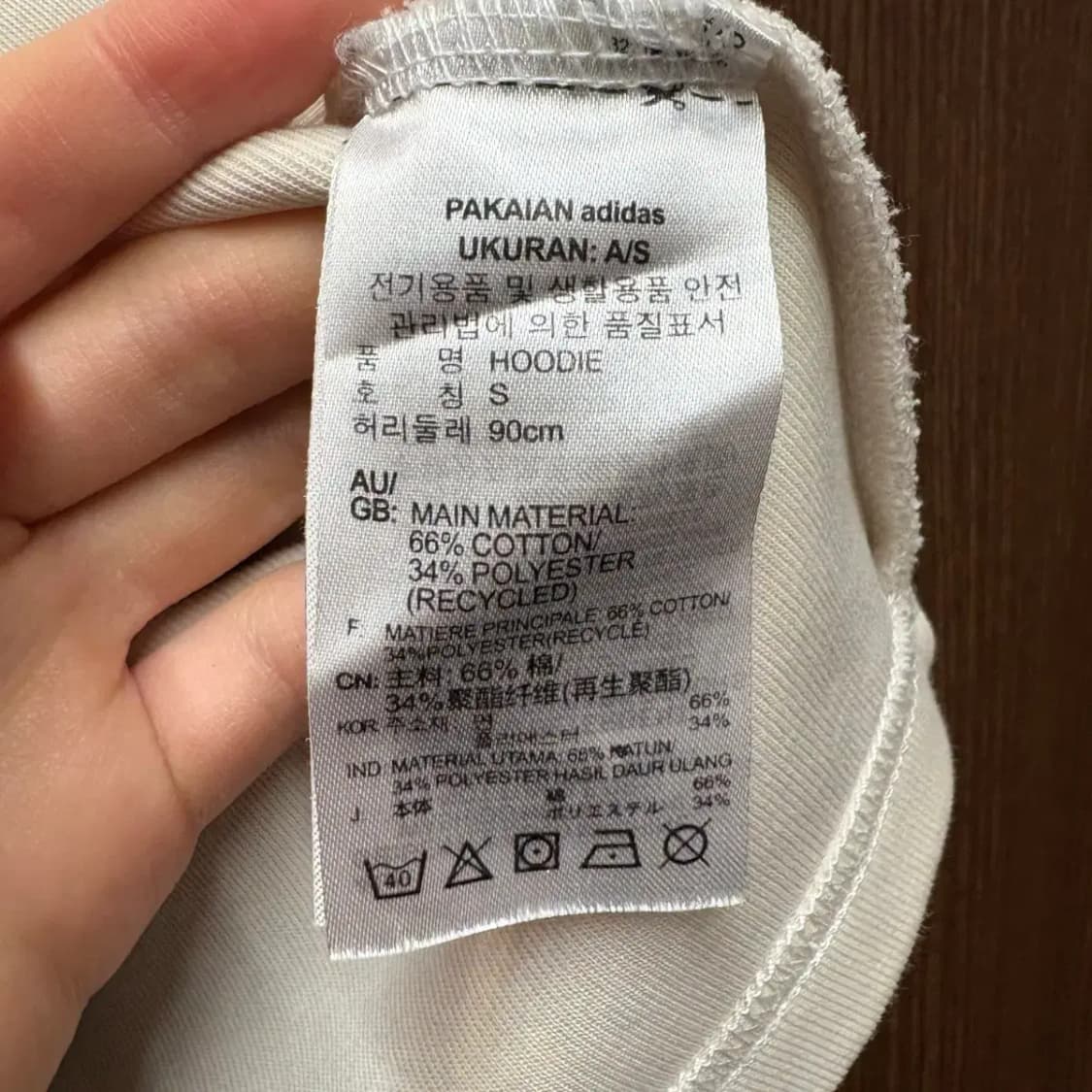 아디다스 숏 후드티셔츠 상품이미지3