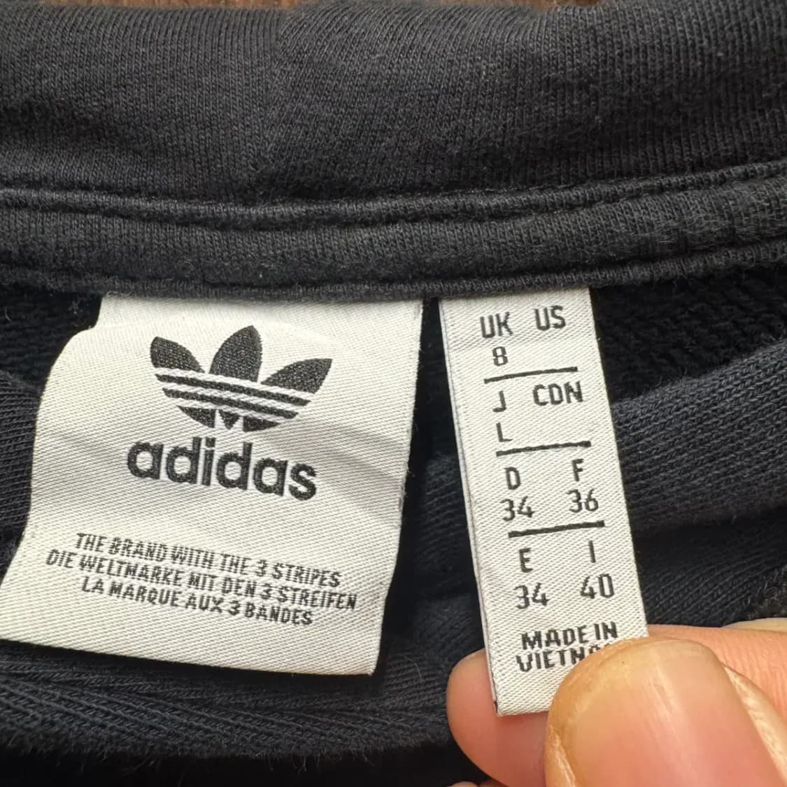 아디다스 크롭 후드티셔츠 상품이미지2