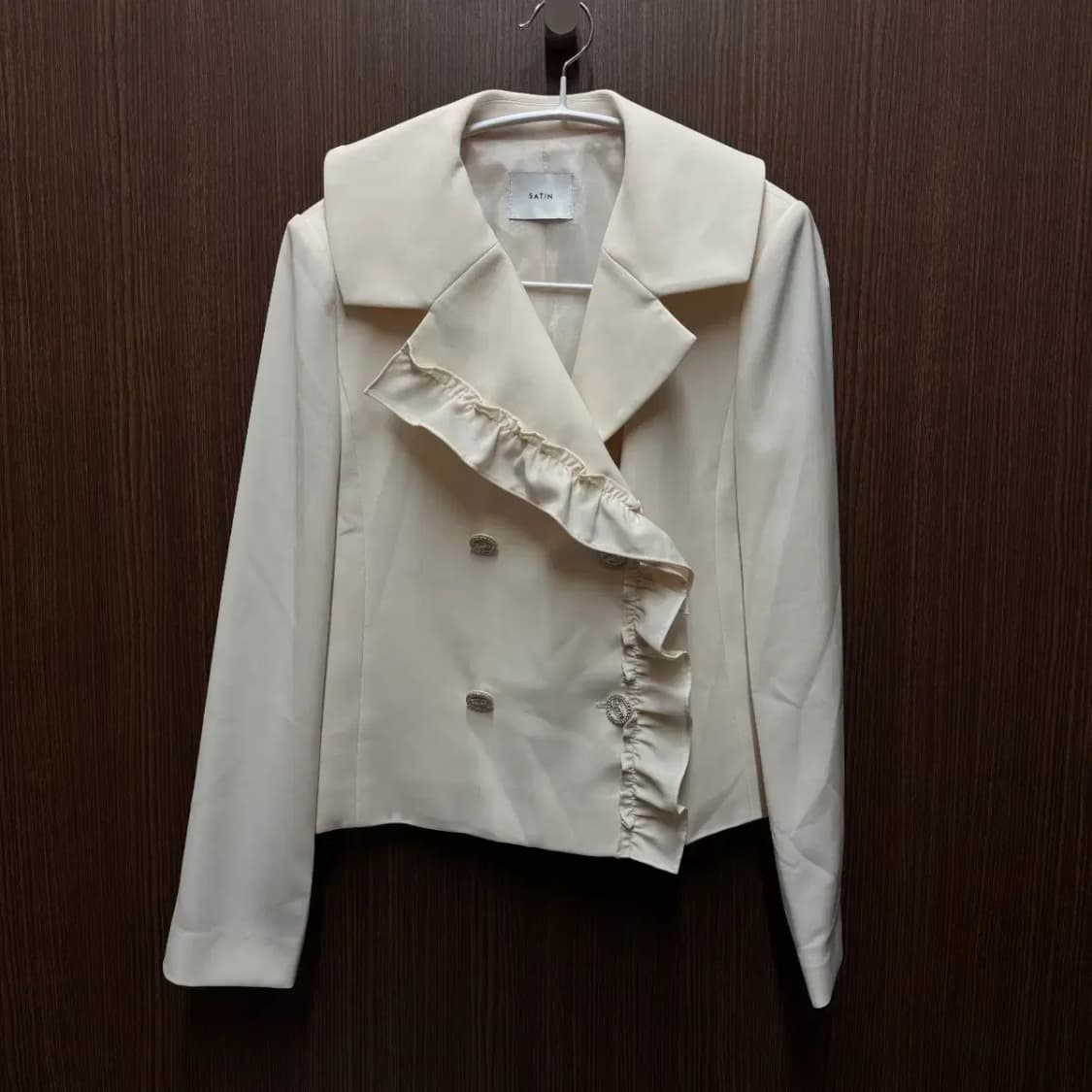 샤틴 SATIN 프릴 자켓 상품이미지1