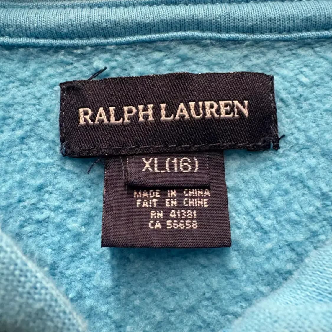 폴로 후드집업 (보이즈XL) 상품이미지2