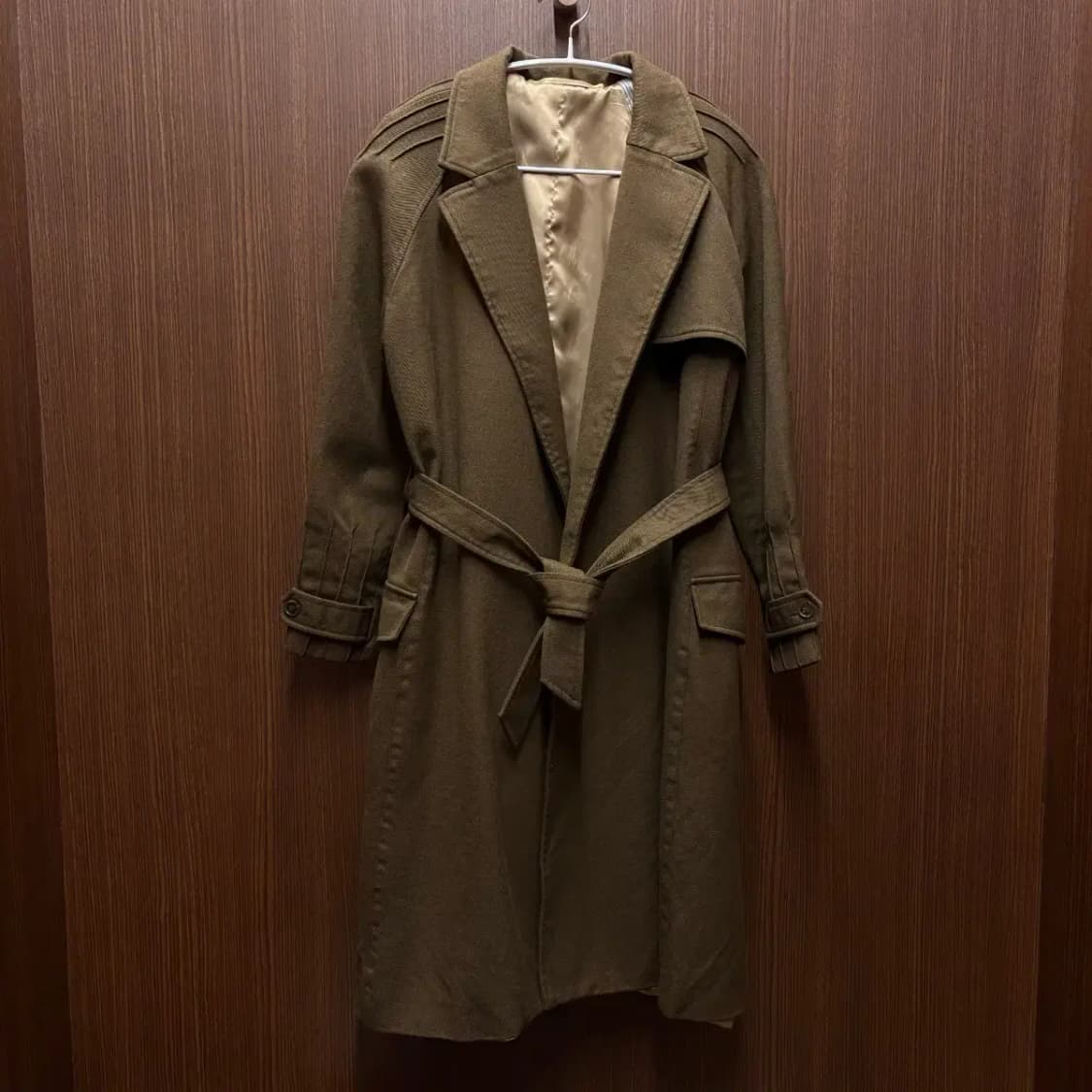 WHYRED 울100% 롱코트 상품이미지1