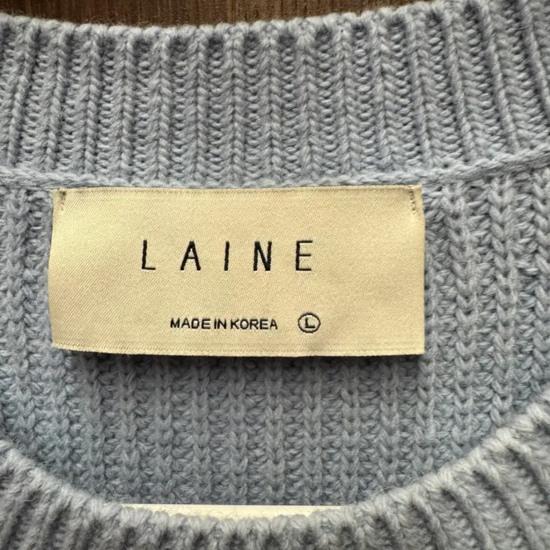 LAINE 레인 남자 니트 상품이미지2