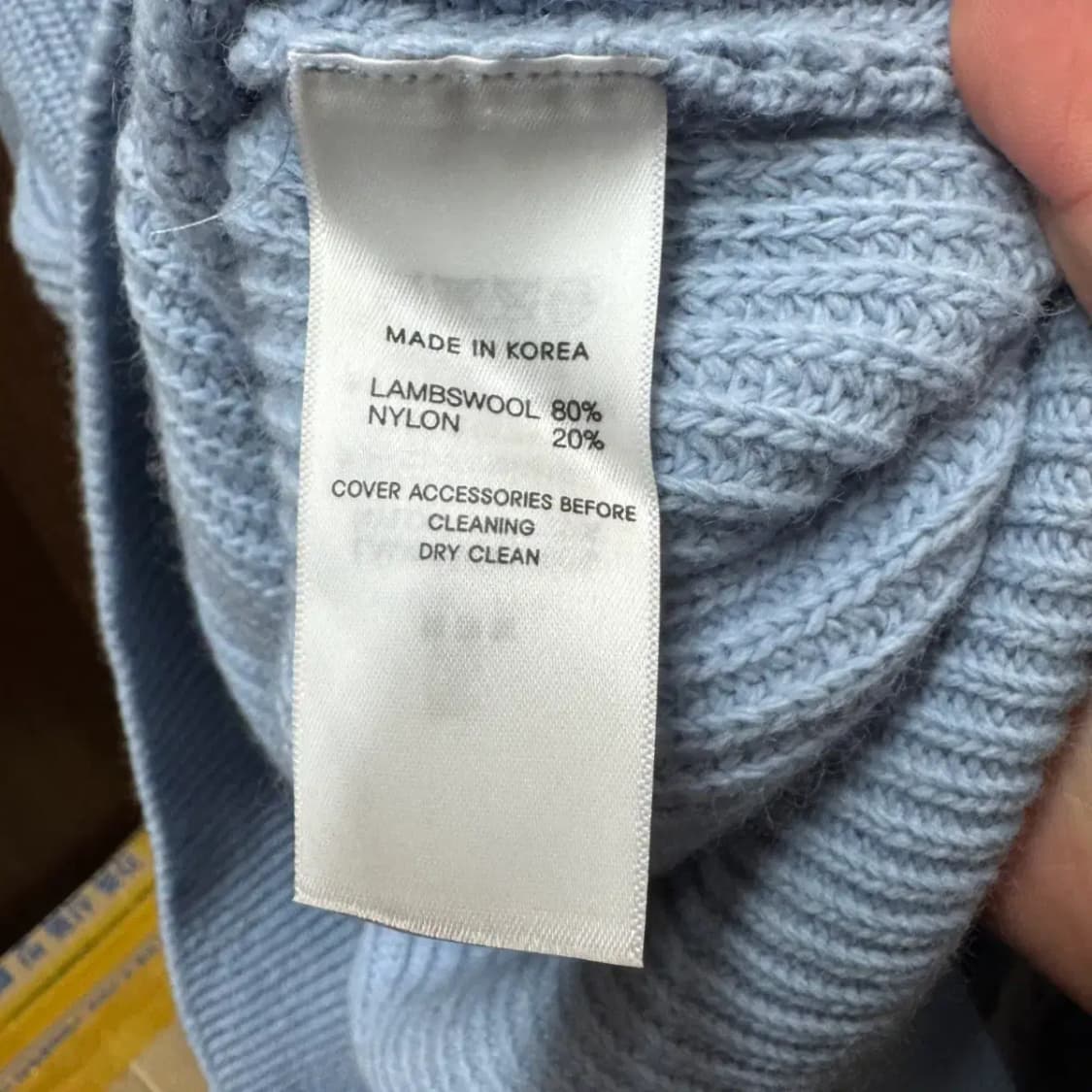 LAINE 레인 남자 니트 상품이미지3