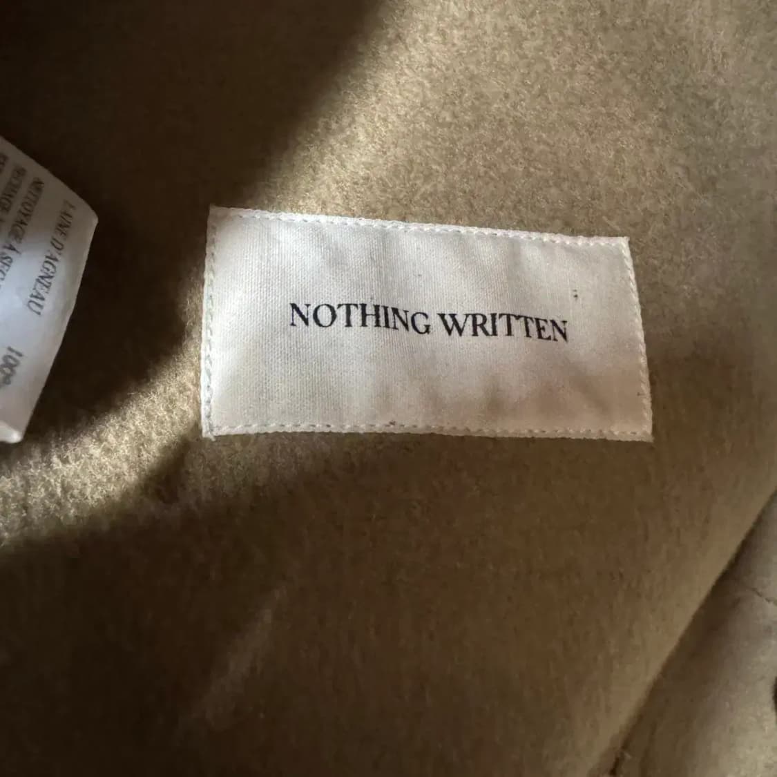 낫띵리튼 램스울 크롭 집업 상품이미지2