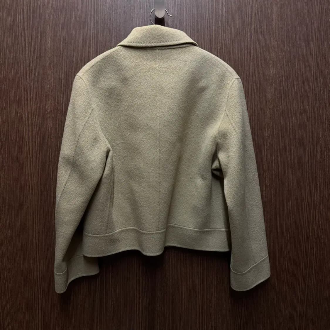 낫띵리튼 램스울 크롭 집업 상품이미지4