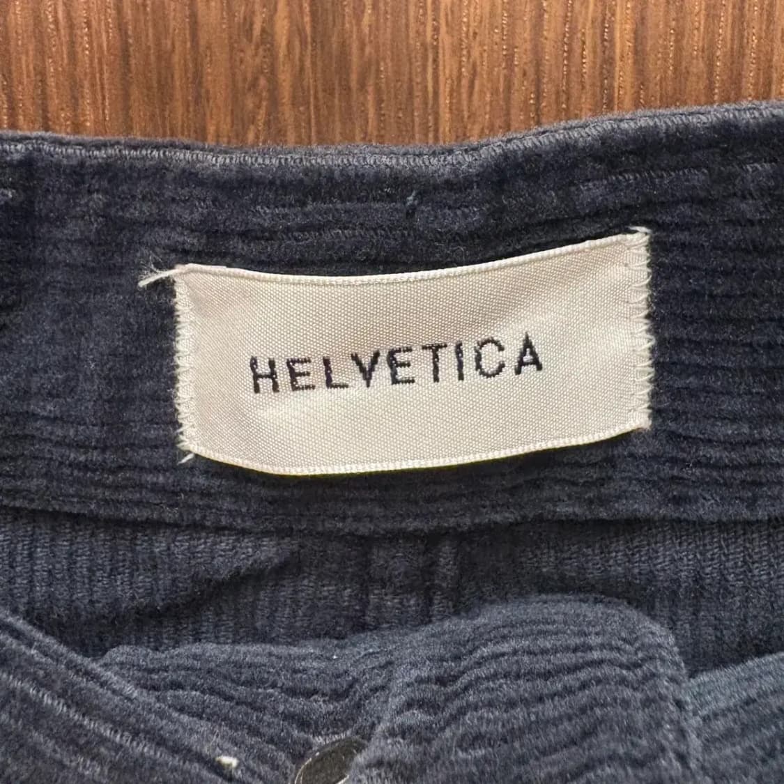 헬베티카 코듀로이 바지 팬츠 상품이미지2