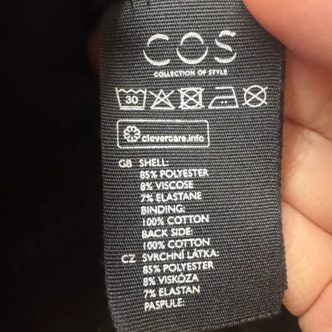 코스 cos 블랙원피스 상품이미지3