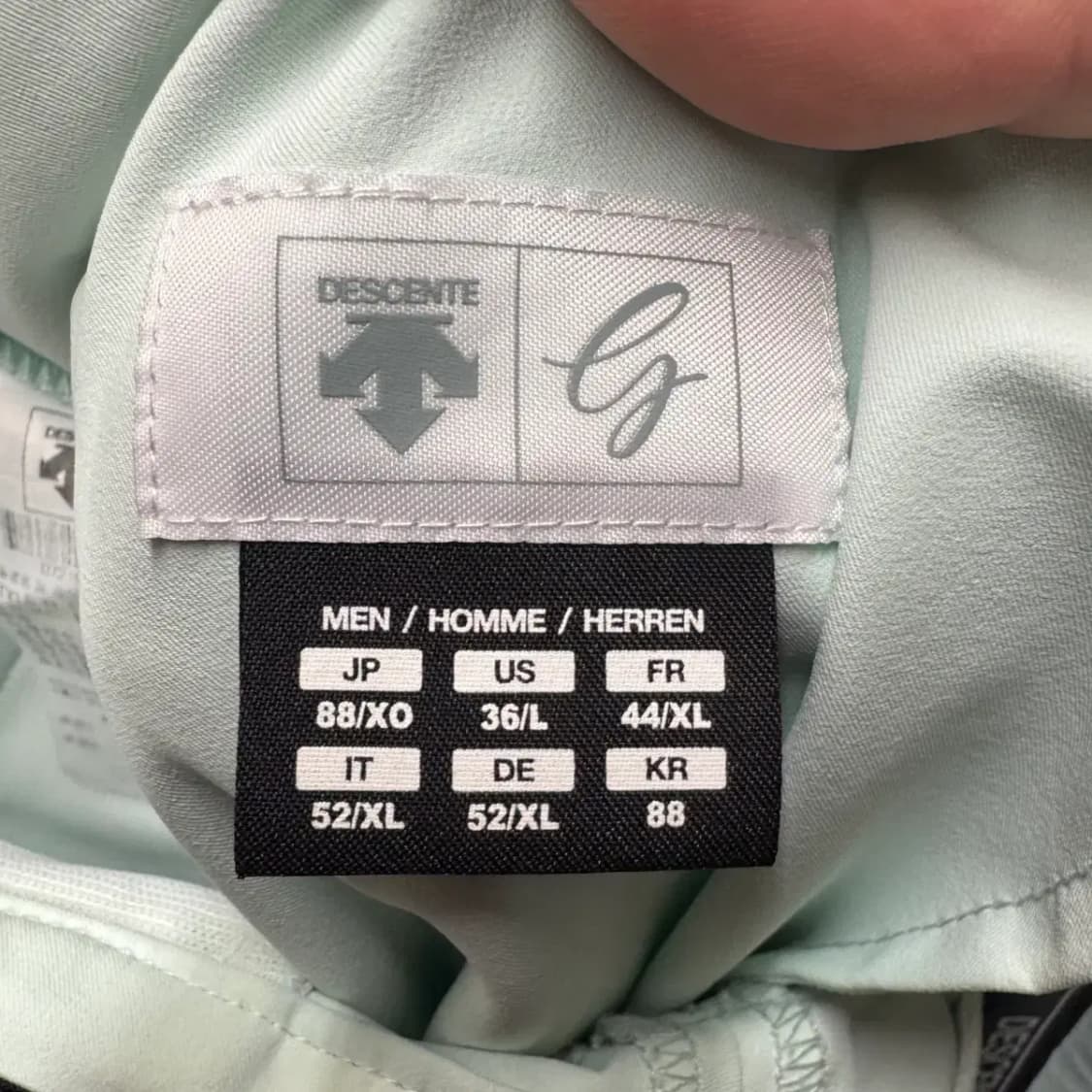 데상트 기능성 바지 팬츠 상품이미지2