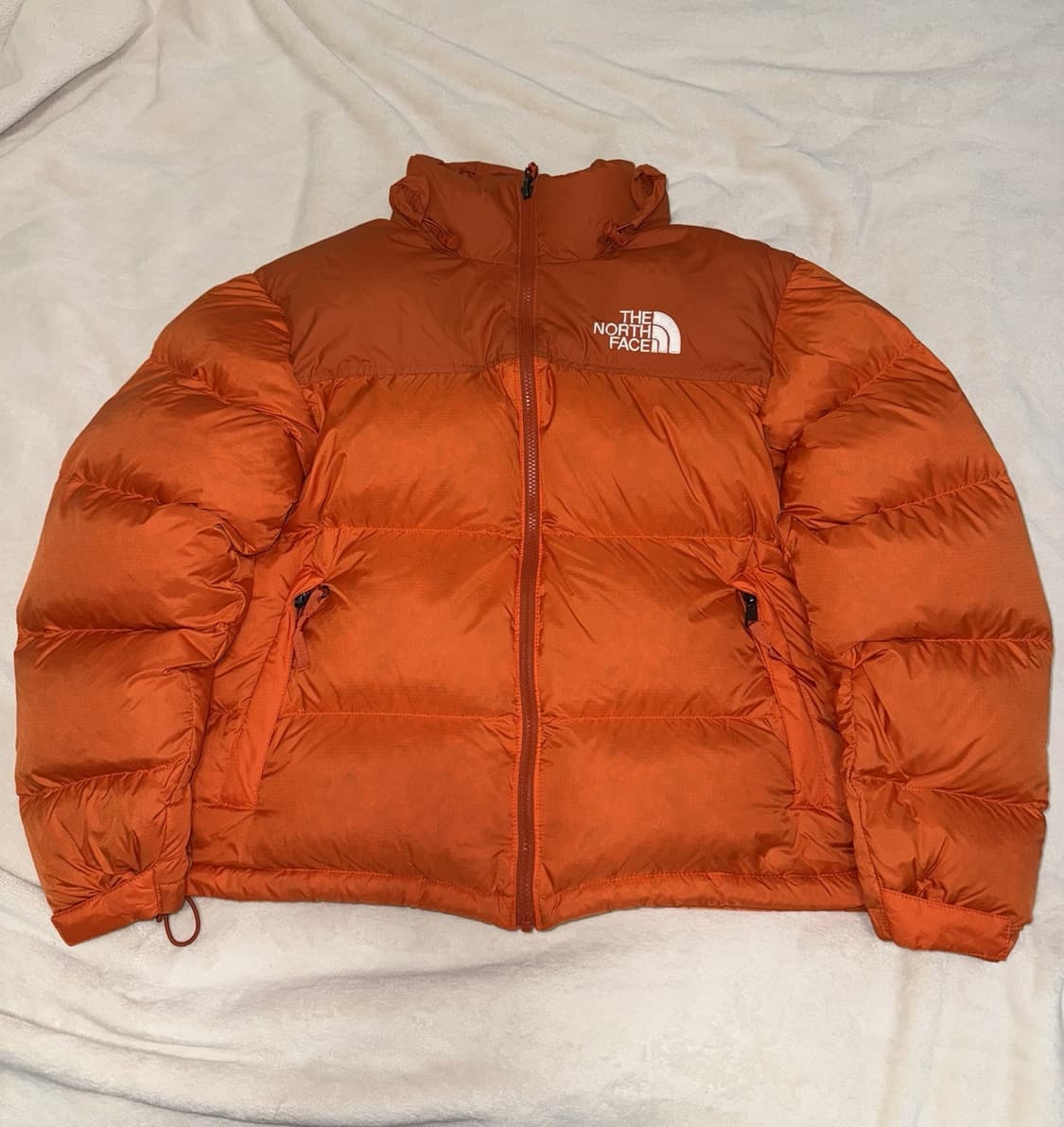 22FW 노스페이스 눕시 700 패딩 오렌지 상품이미지1