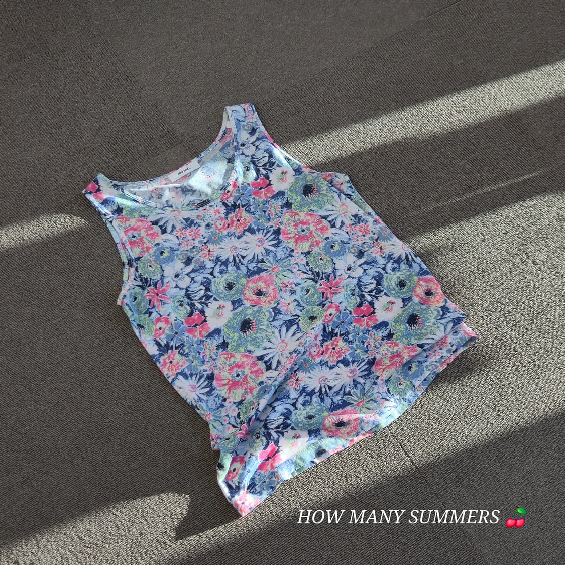 Niko and 플라워 패턴 슬리브리스  상품이미지6