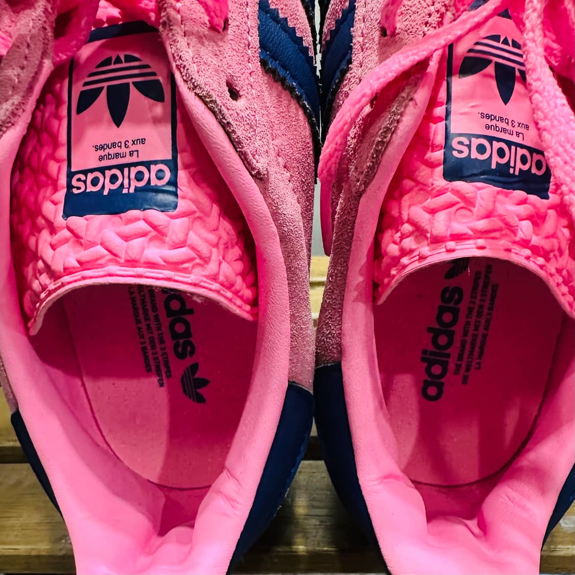 230) 아디다스 운동화 여성 여자 신발 가젤 볼드 스웨이드 핑크 상품이미지8