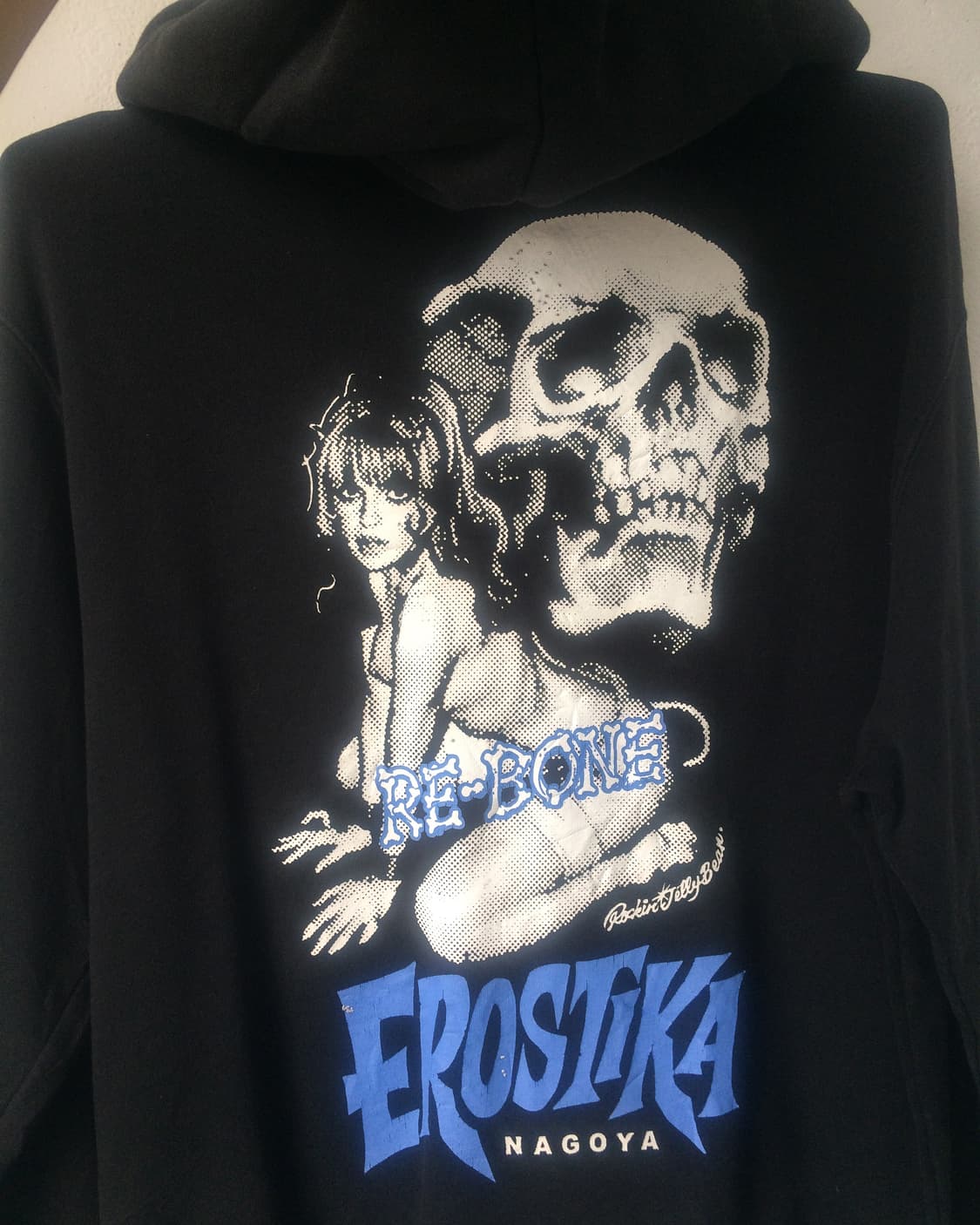 Back printing point hood zip up 상품이미지4