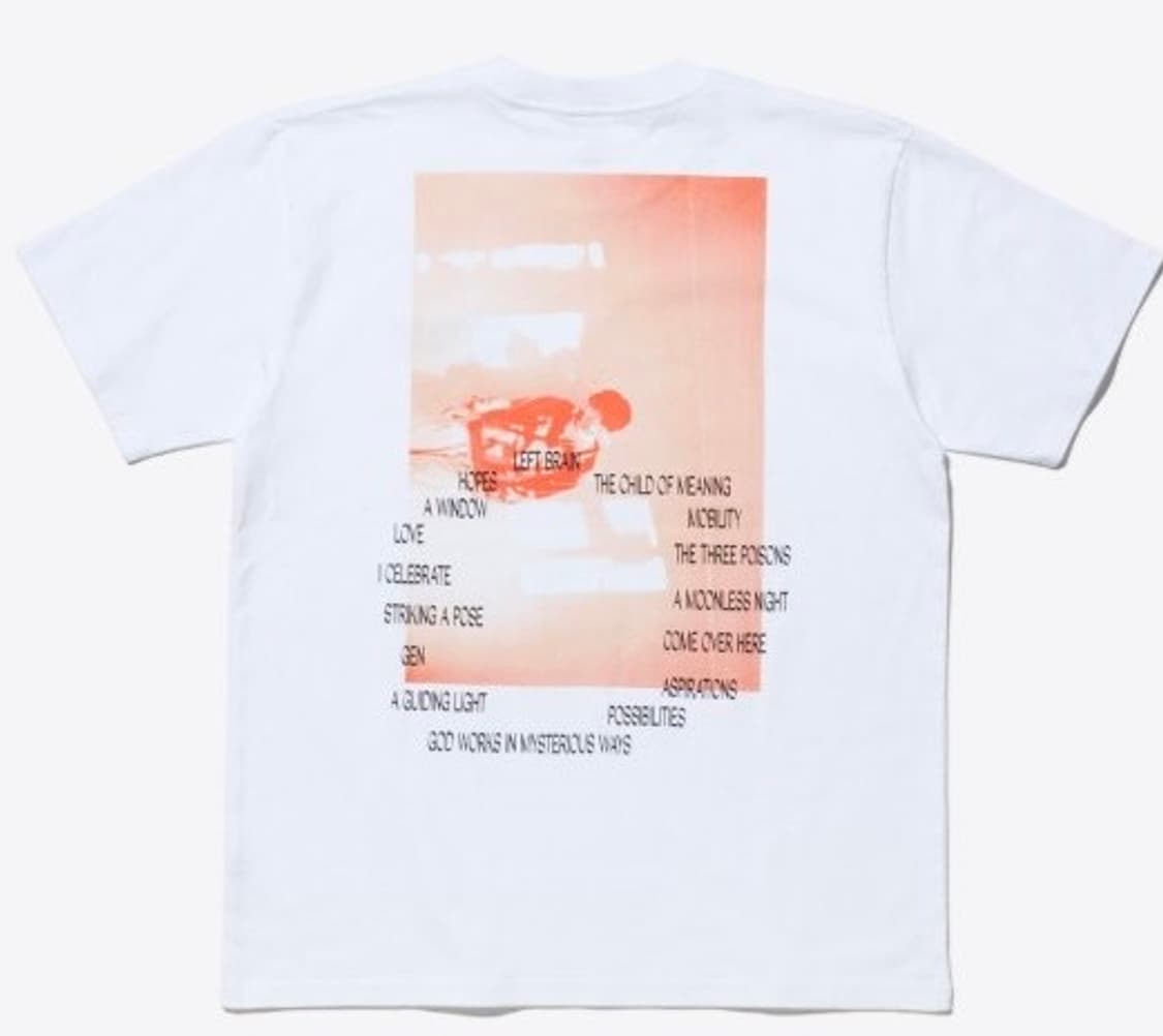 호시노겐 매드호프 티셔츠 화이트 XL 상품이미지2