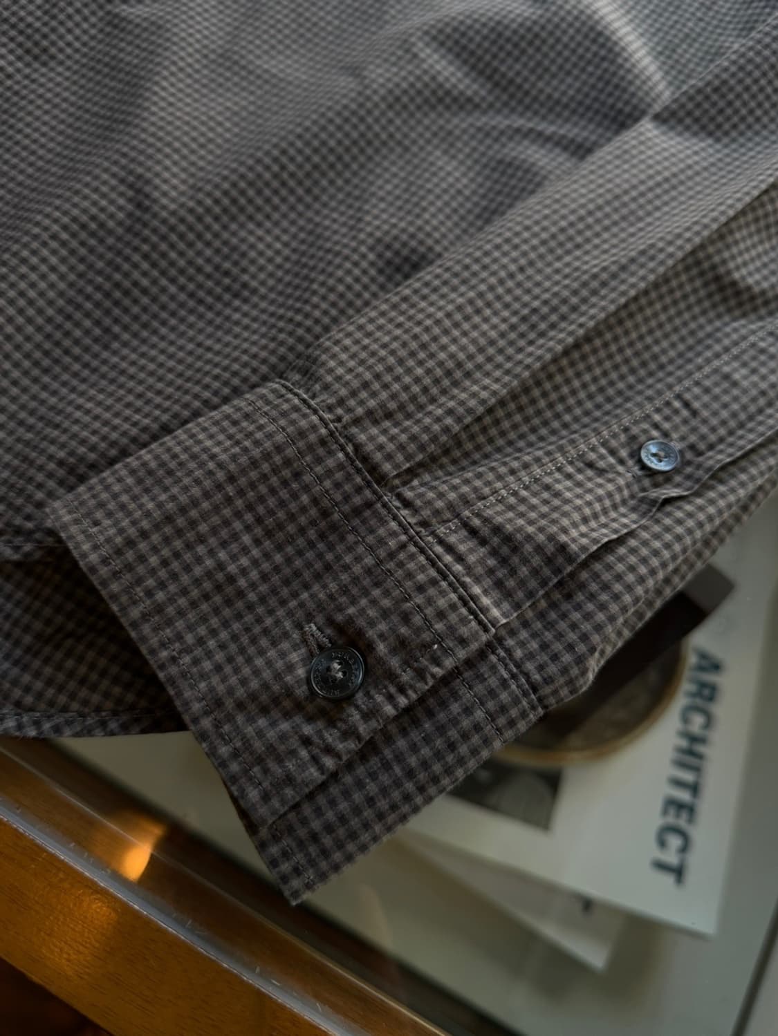 버버리 브릿 버튼다운 셔츠 95 상품이미지9