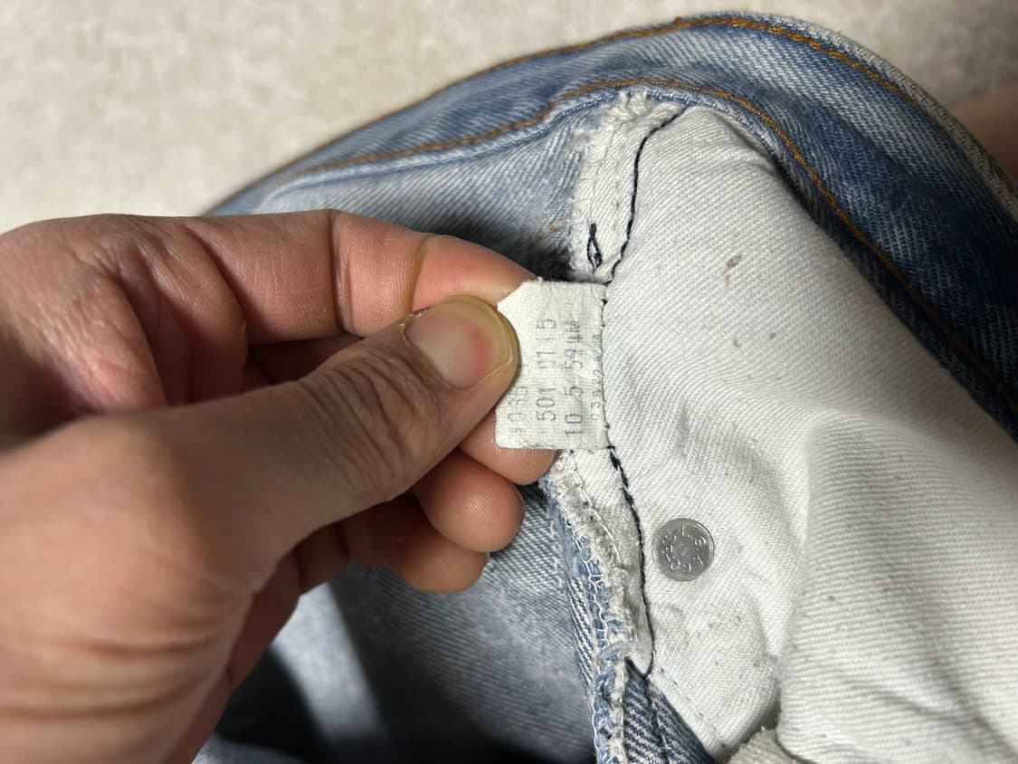 80s미제usa 리바이스501 중청워싱32/30 상품이미지5