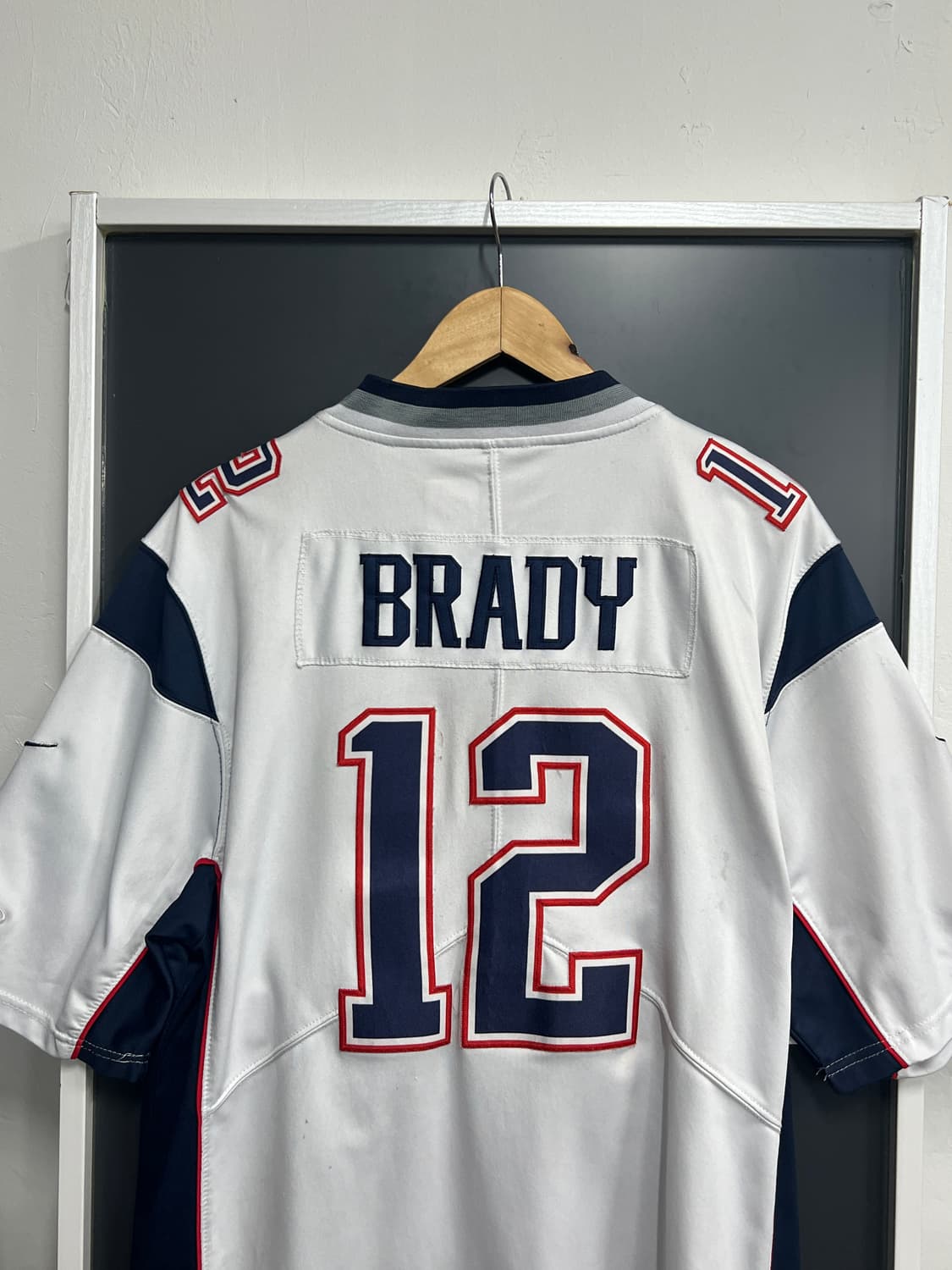 나이키 nfl 패트리어츠 Brady 마킹 미식 축구 유니폼 져지 반팔 상품이미지3