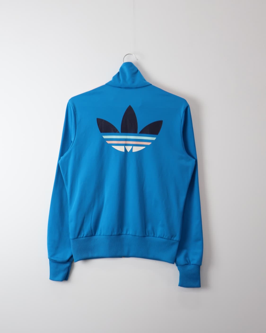 Adidas Cyan Blue & Pink Track Jersey 상품이미지6