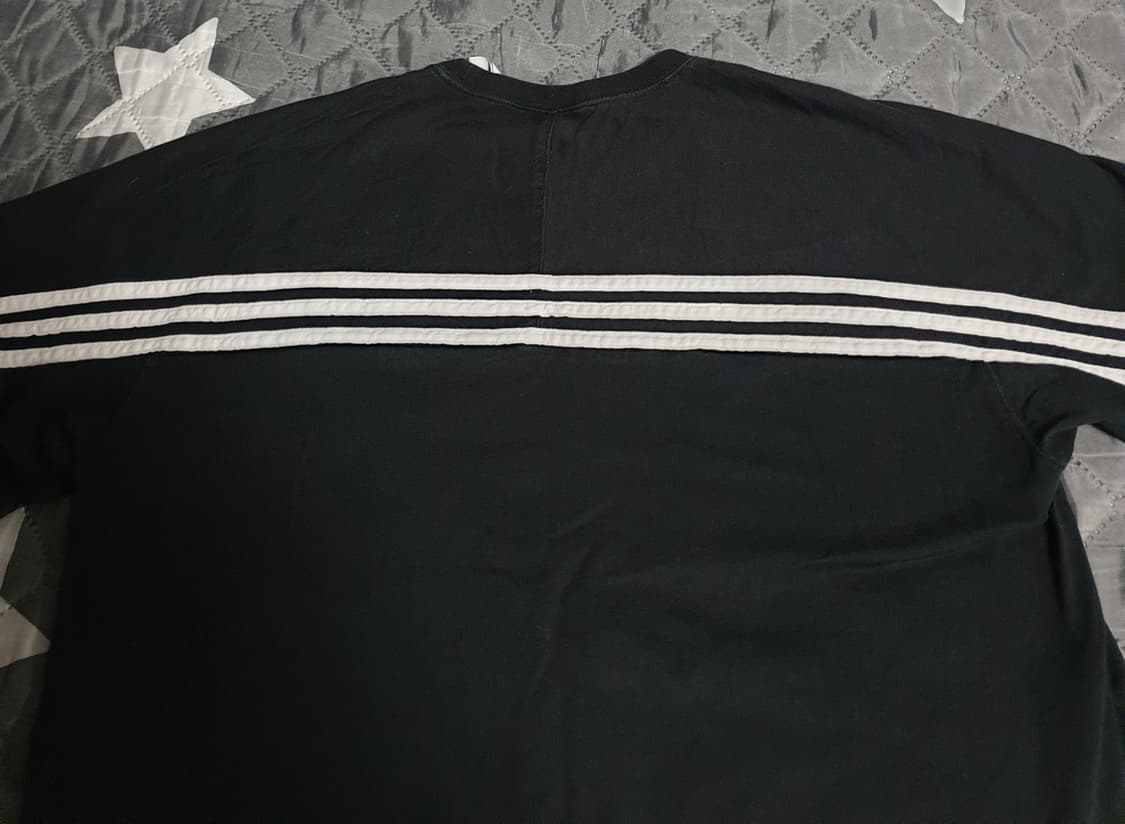 아디다스 3스트라이프 반팔티 블랙 (XXL) 상품이미지4