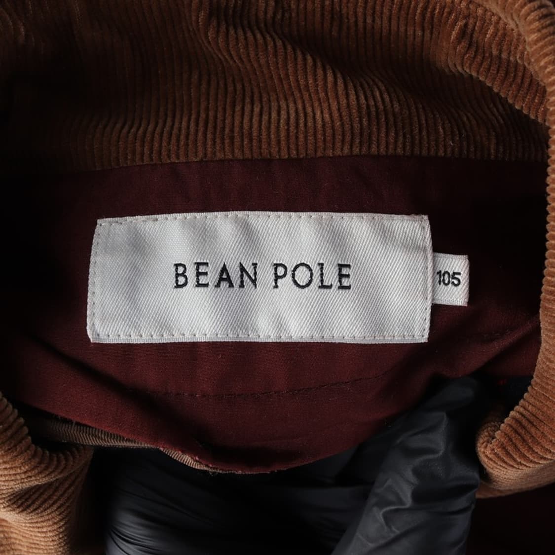 빈폴 코듀로이 카라 패딩 맥코트 XL 상품이미지5