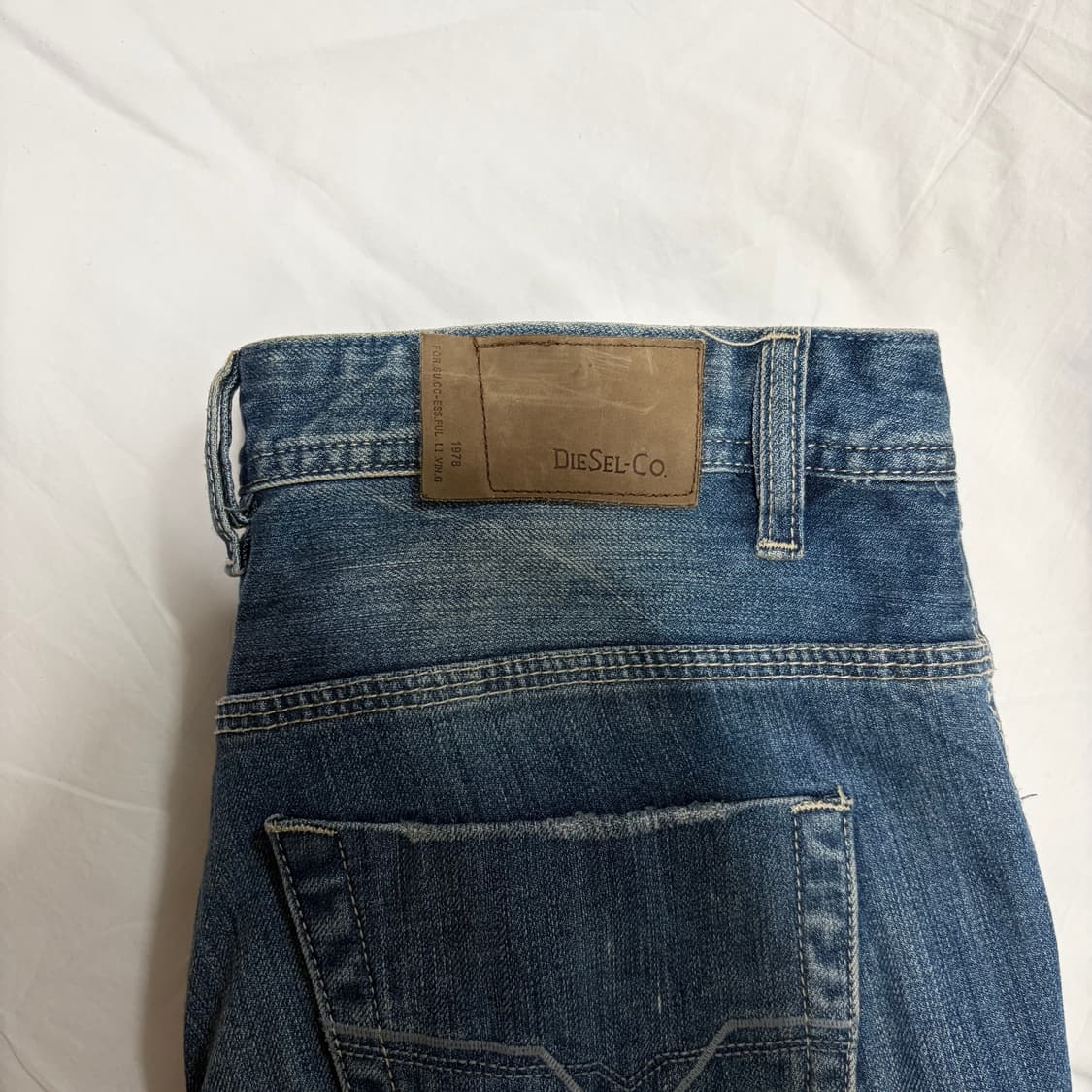 00s 디젤 메이드 인 이태리 디스트로이드 아카이브 데님 상품이미지3