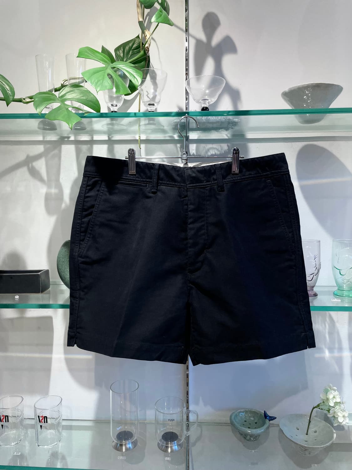 톰포드 cotton satin tailored shorts 상품이미지1
