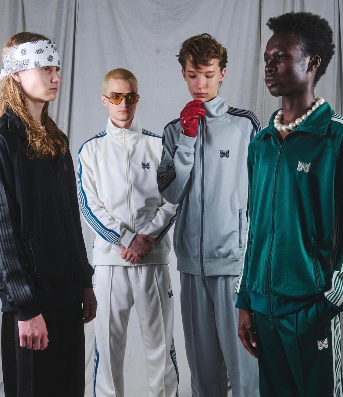 니들스 트랙자켓 화이트 NEEDLES TRACK JACKET 상품이미지3