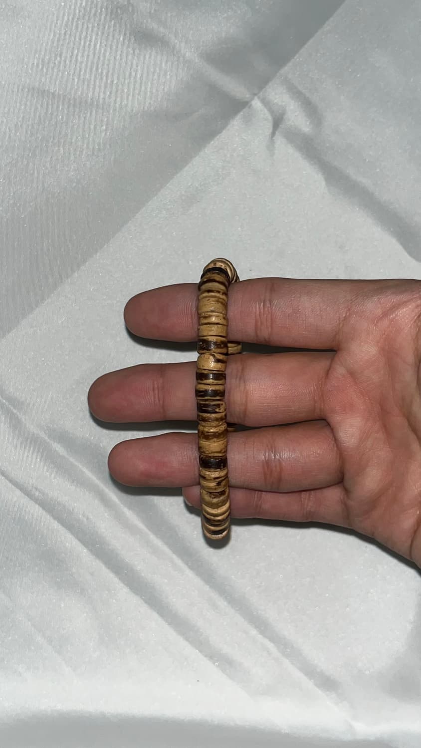 모카 우드 라운드팔찌 상품이미지1