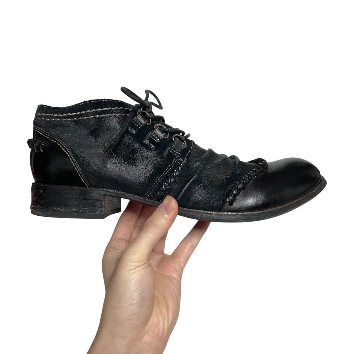 훕데두 주름가공 워싱슈즈  상품이미지6