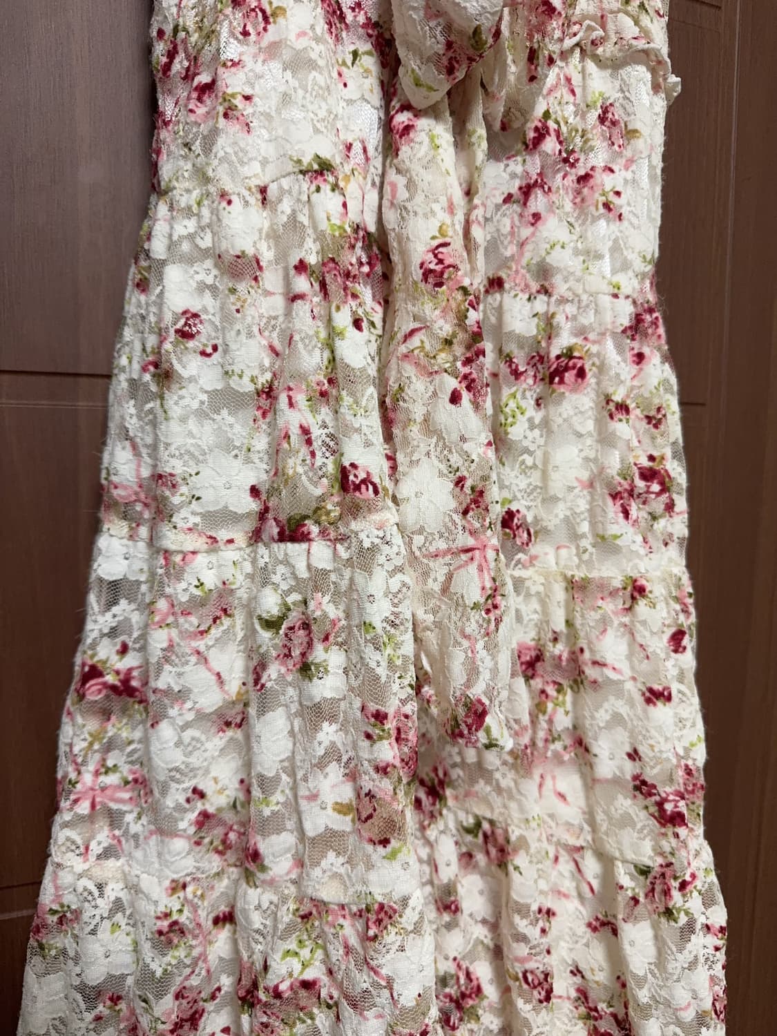 Liz lisa 리즈리사 일본 빈티지 히메갸루 핀터깔 플로럴 원피스 상품이미지5