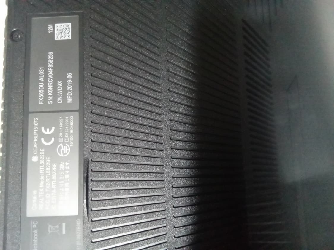 아수스 게이밍 노트북 FX505DU-AL031
GTX.RYZEN 7 상품이미지8