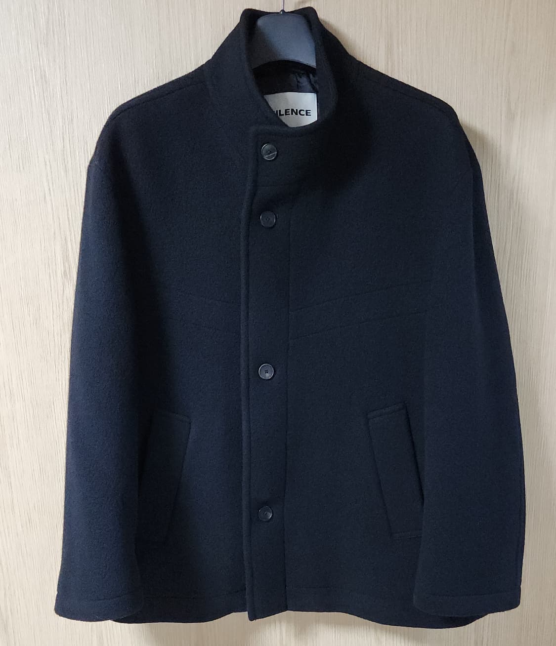 (착샷) 인사일런스 지블링 하프 코트 피코트 상품이미지1