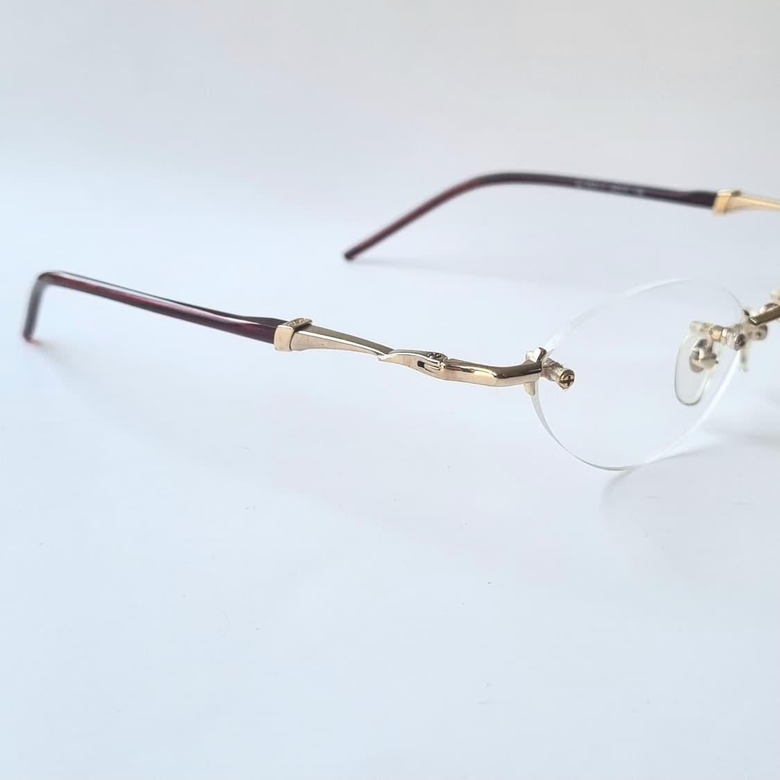 데드스탁  Palman  무테 오벌형 골드 113 상품이미지8