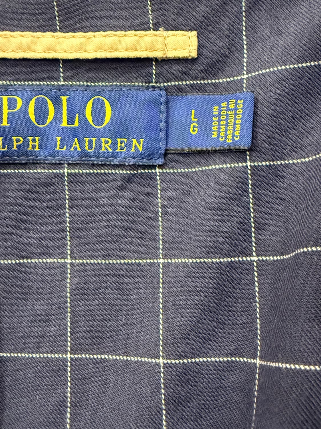 폴로랄프로렌 바이스윙자켓 베이지 L사이즈 상품이미지4