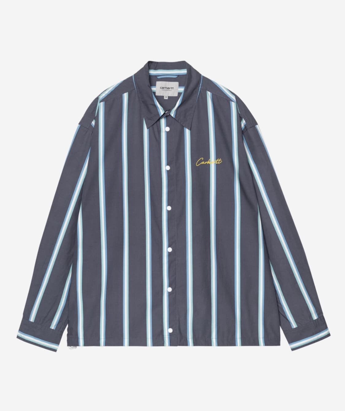 Carhartt LIS TODD SHIRT Navy/Yarrow 상품이미지3