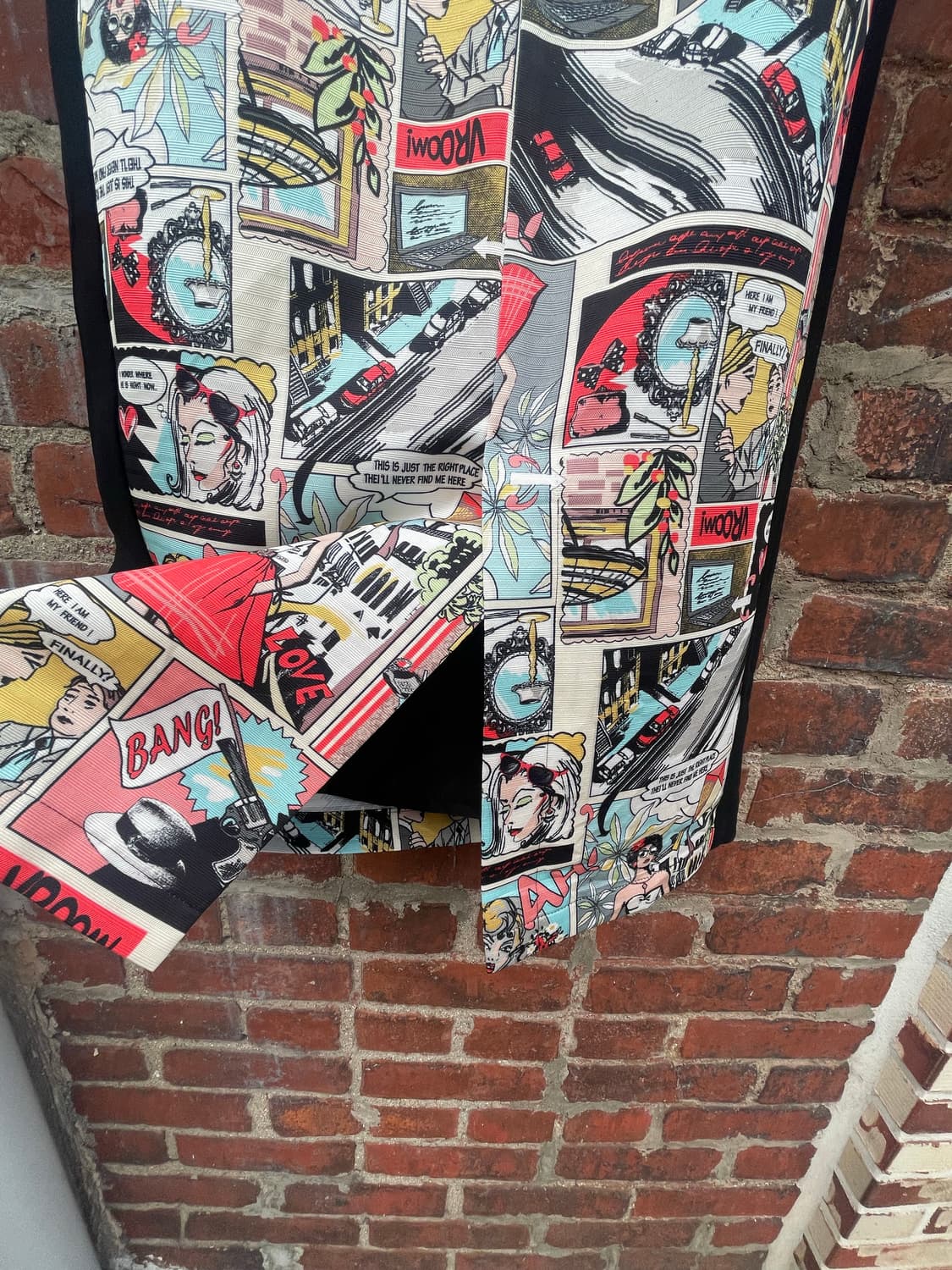 팝아트 코믹스그래픽  아카이브 스커트 상품이미지3