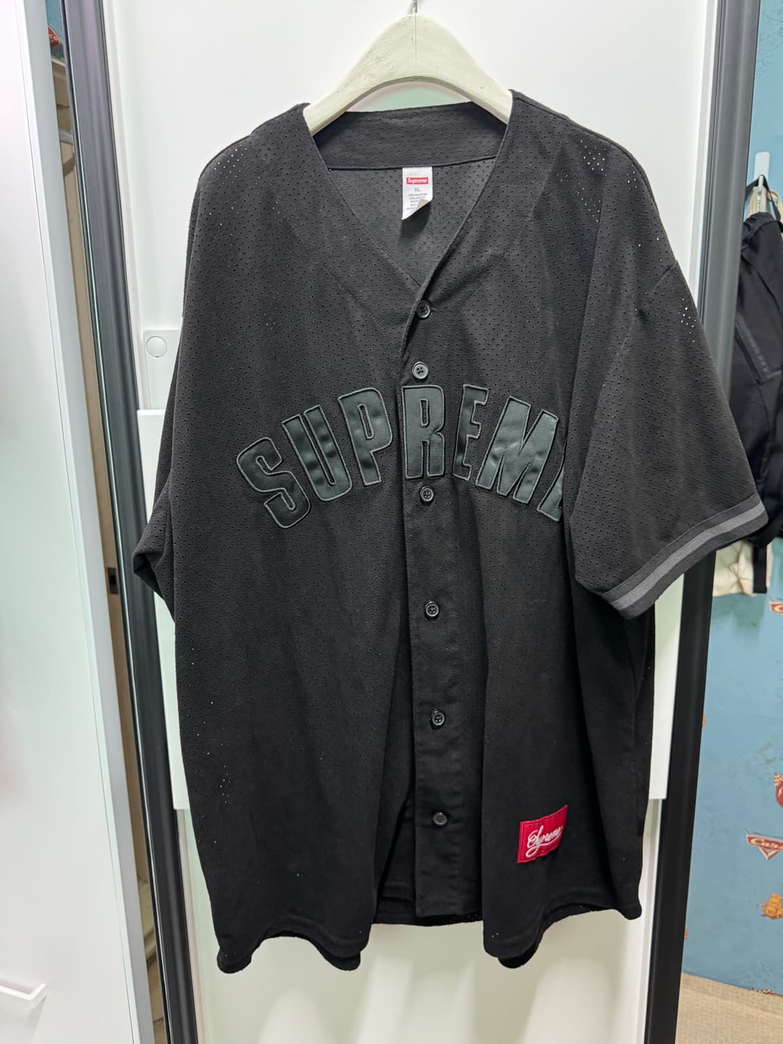 (XL) 슈프림 울트라스웨이드 메쉬 베이스볼 저지 상품이미지1