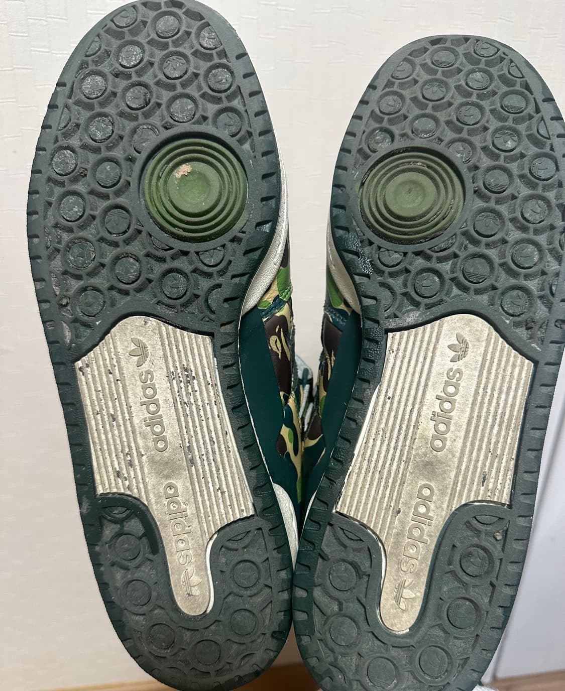 아디다스 베이프 포럼 84로우 그린카모 상품이미지4