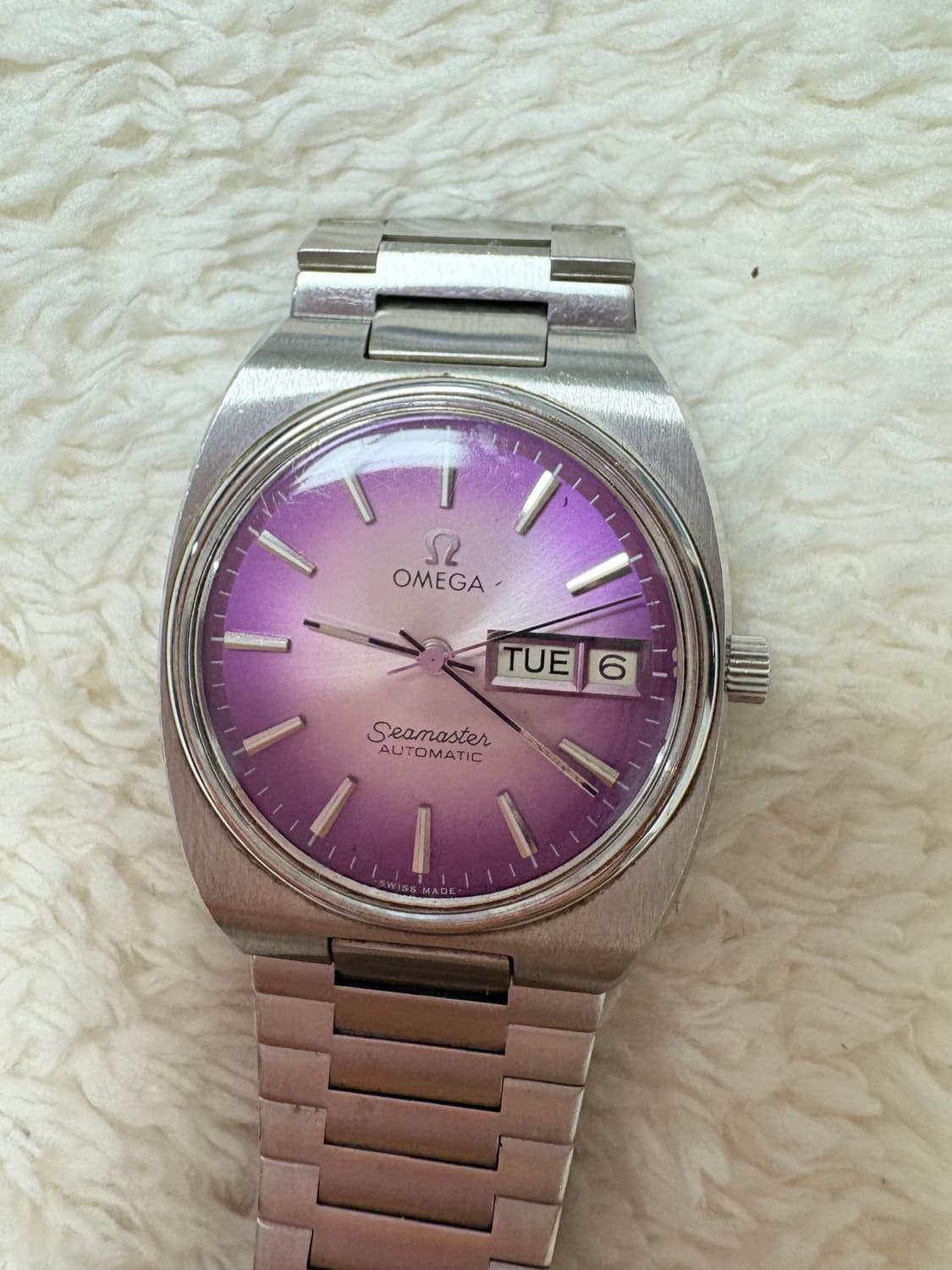 빈티지 오메가 씨마스터 오토매틱 고구마 (퍼플그라데이션) 상품이미지1