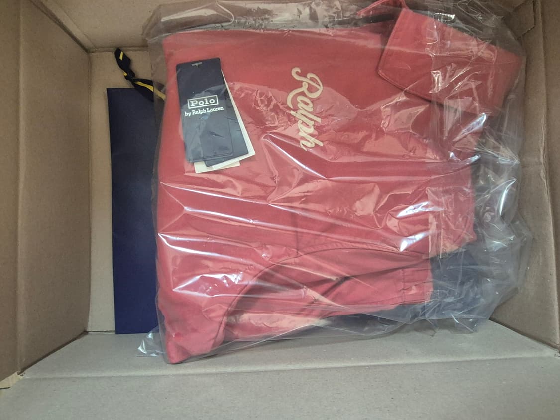 폴로 빅자켓 다홍색 s 상품이미지5